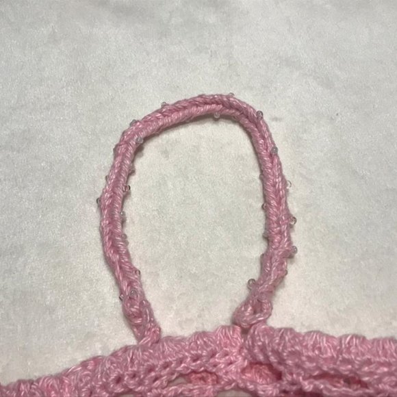 2 for $35 Handmade Crochet Mesh Stitch Crop Top (One of a kind) - Picture 10 of 10